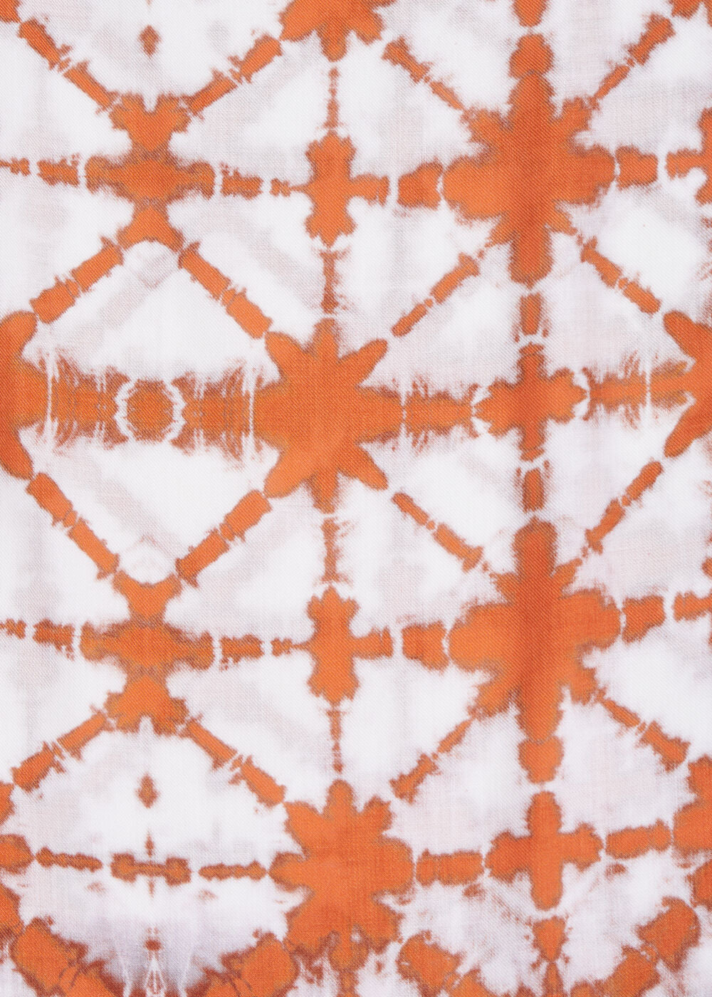 Foulard imprimé orange